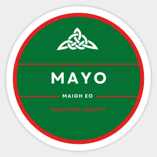 County Mayo, Ireland Sticker